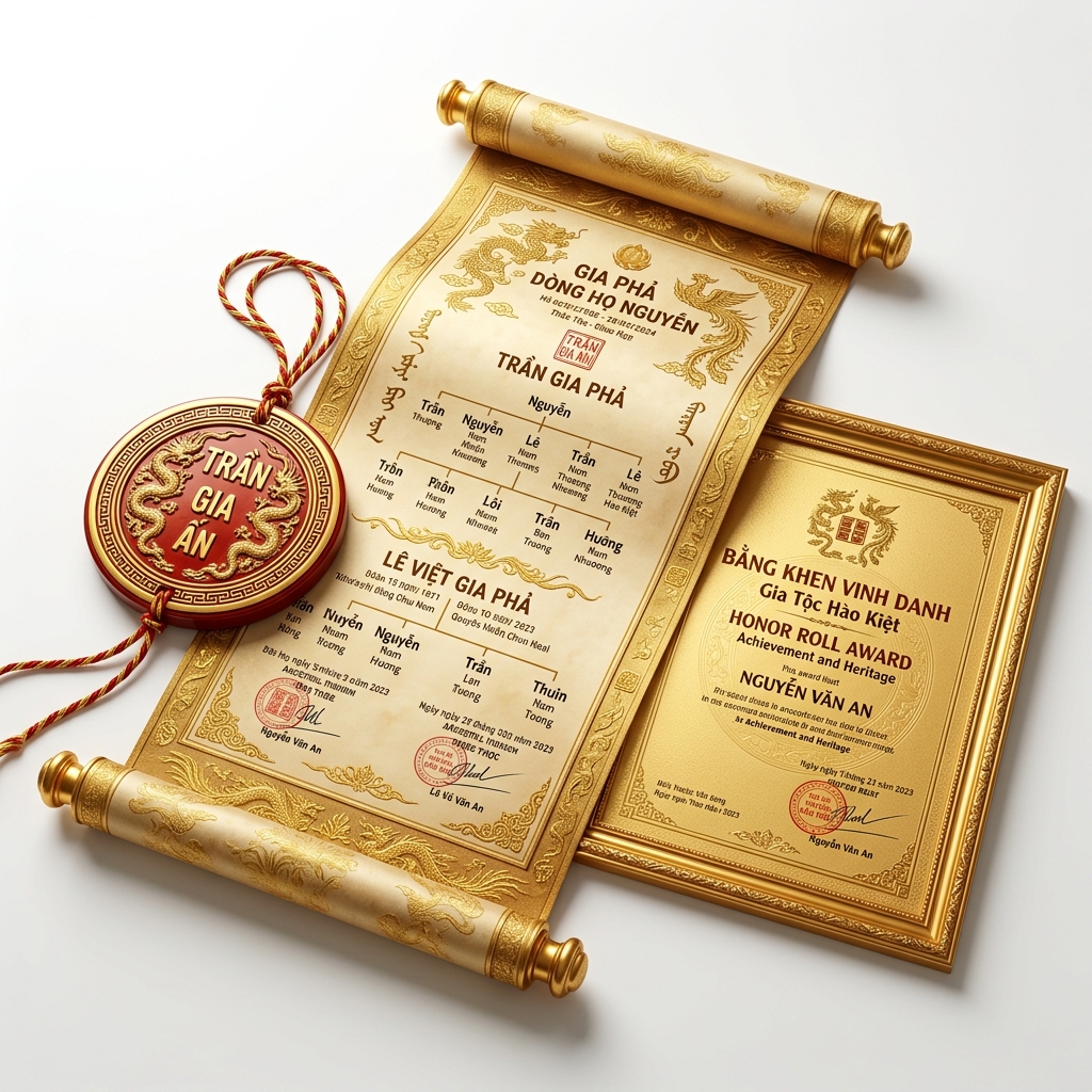Sổ Khuyến Học Dòng Họ